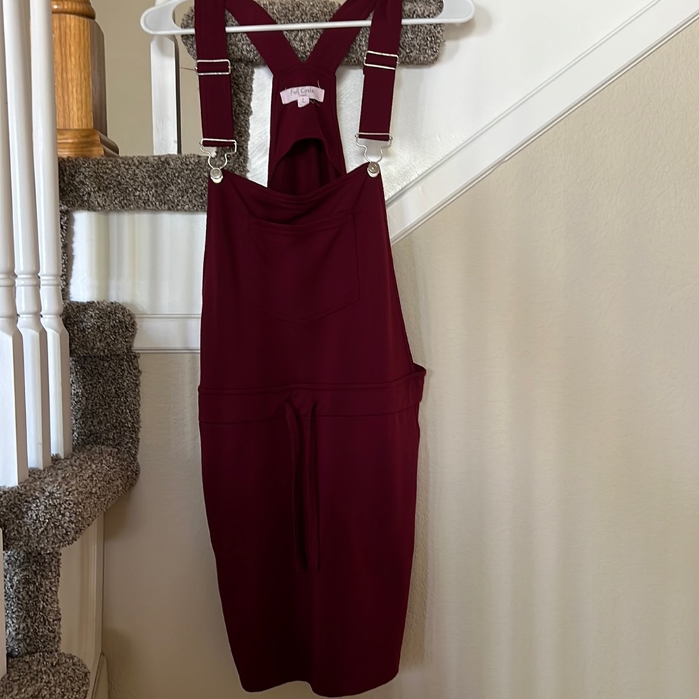 Full Circle Trends L overall skirt
